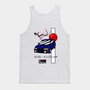 JDM 22b Blue Red Sun Edition Tank Top